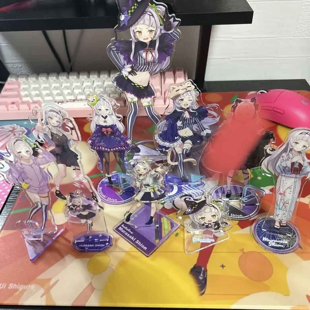 紫咲シオン　アクスタ10個セット