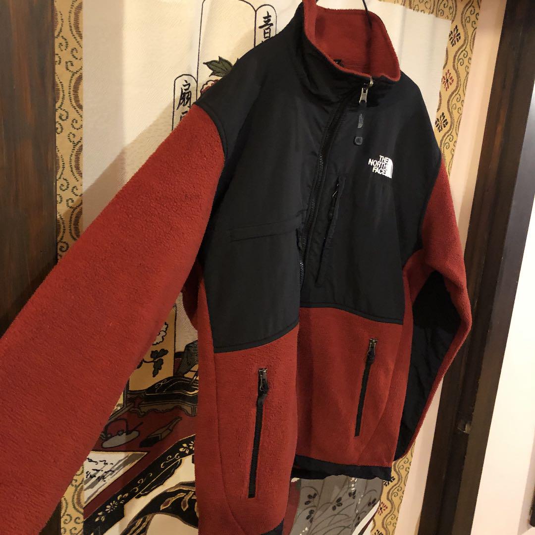 新作新品 美品 ポケット レッドブラウン M kbJIW-m98930828711 ノースフェイス デナリ フリース 超激得通販