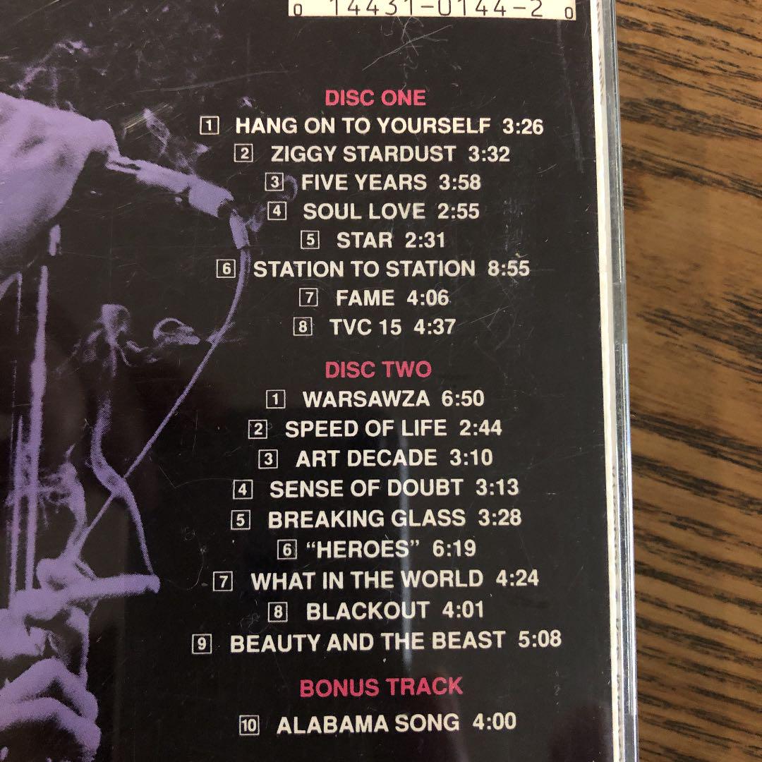 デビッドボウイ ステージ david bowie stage CD - メルカリ