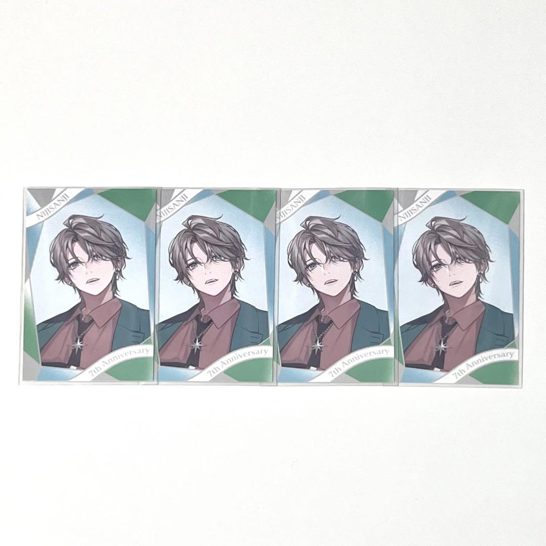 にじさんじ 7周年グッズ チェキ風カード 甲斐田晴（7周年 チェキ