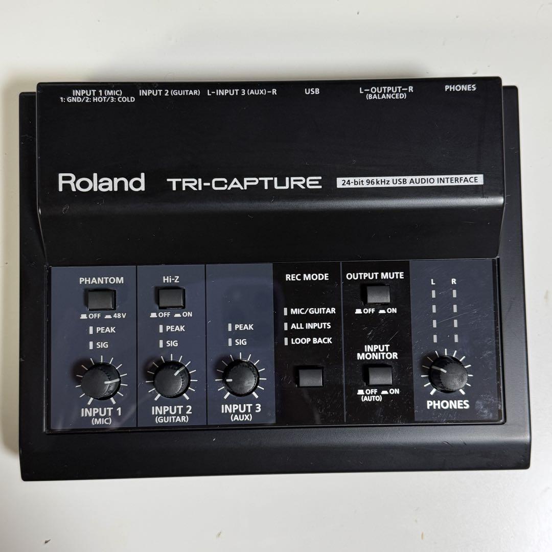 Roland TRI-CAPTURE オーディオインターフェース UA-33 - メルカリ