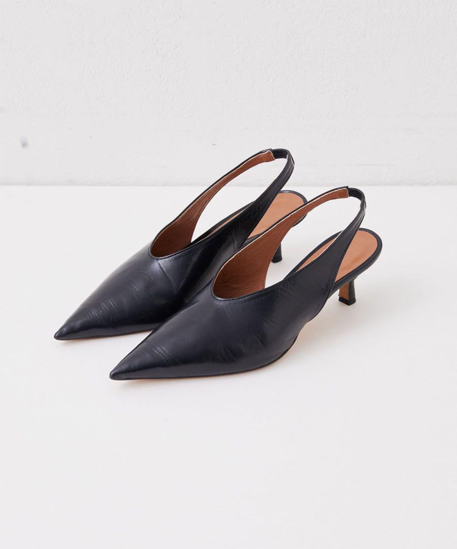ウィムガゼット⭐︎【Hoaw.】バックスリングパンプス　37