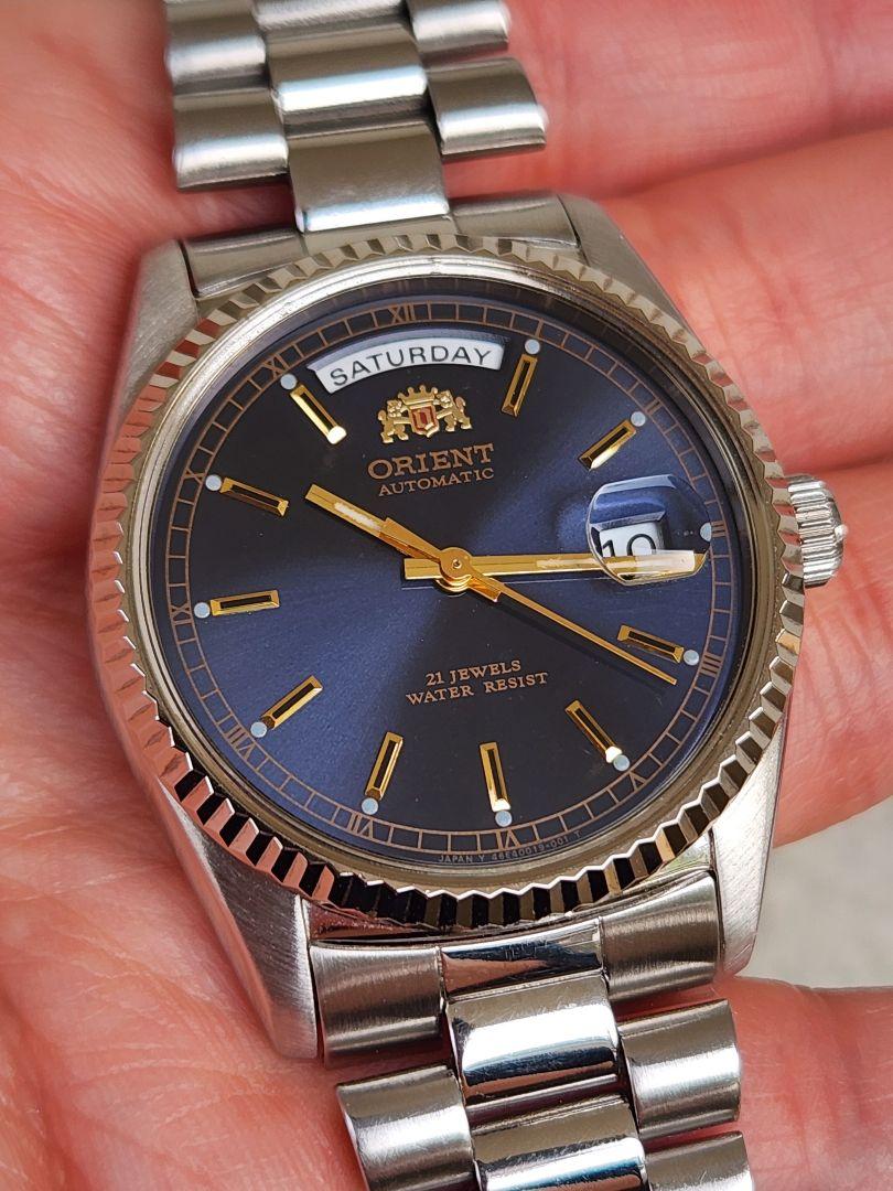 Orient President オリエント デイデイト 自動巻き 46E701