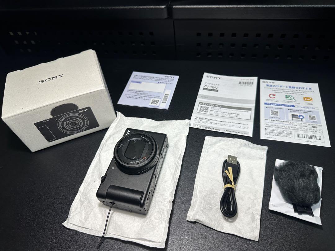 SONY VLOGCAM ZV-1M2 純正バッテリー×4＋純正チャージャー付き