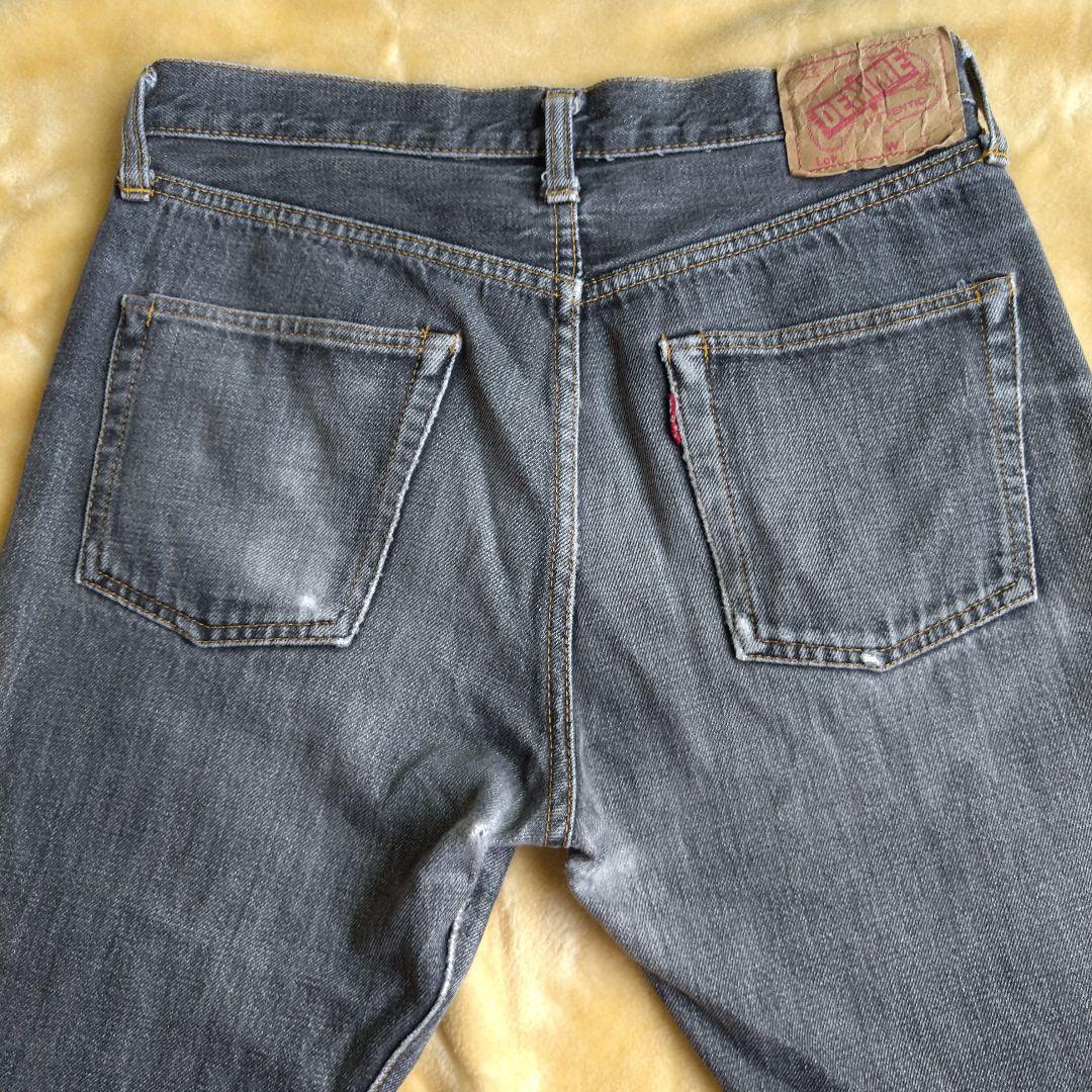 日本製 90's 旧DENIME L ブラック 黒 赤耳 セルビッチ - メルカリ