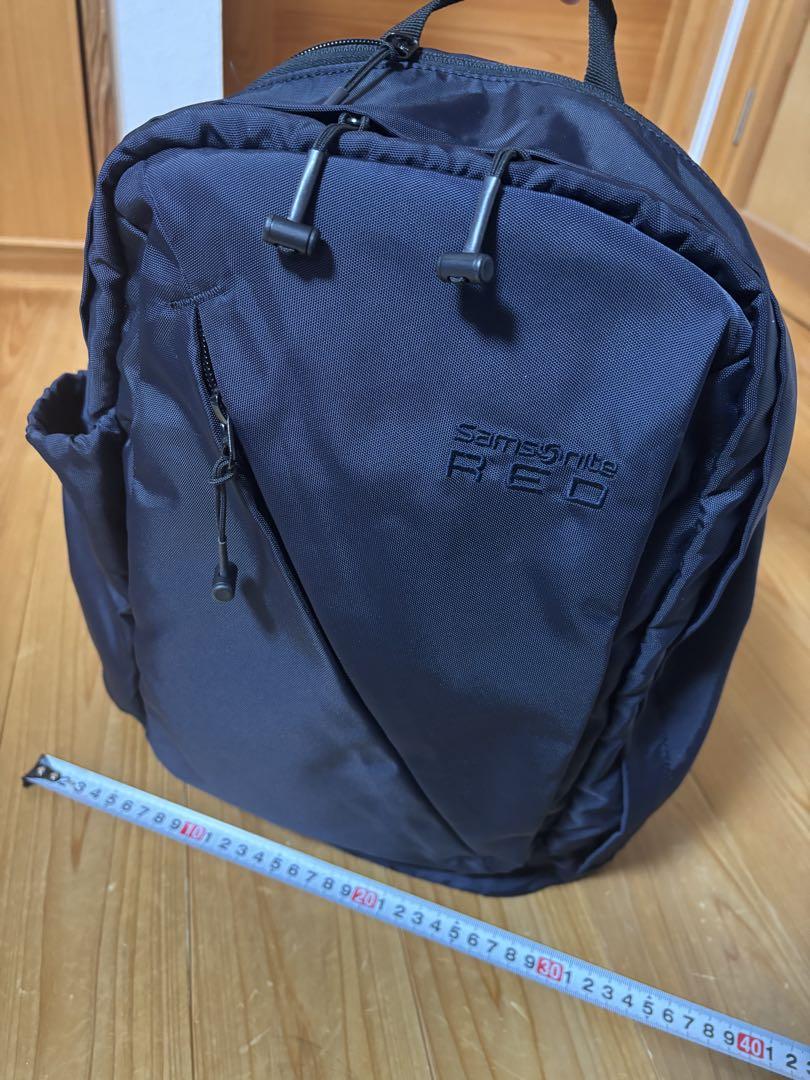 美品 Samsonite R.E.D. ブラックリュック