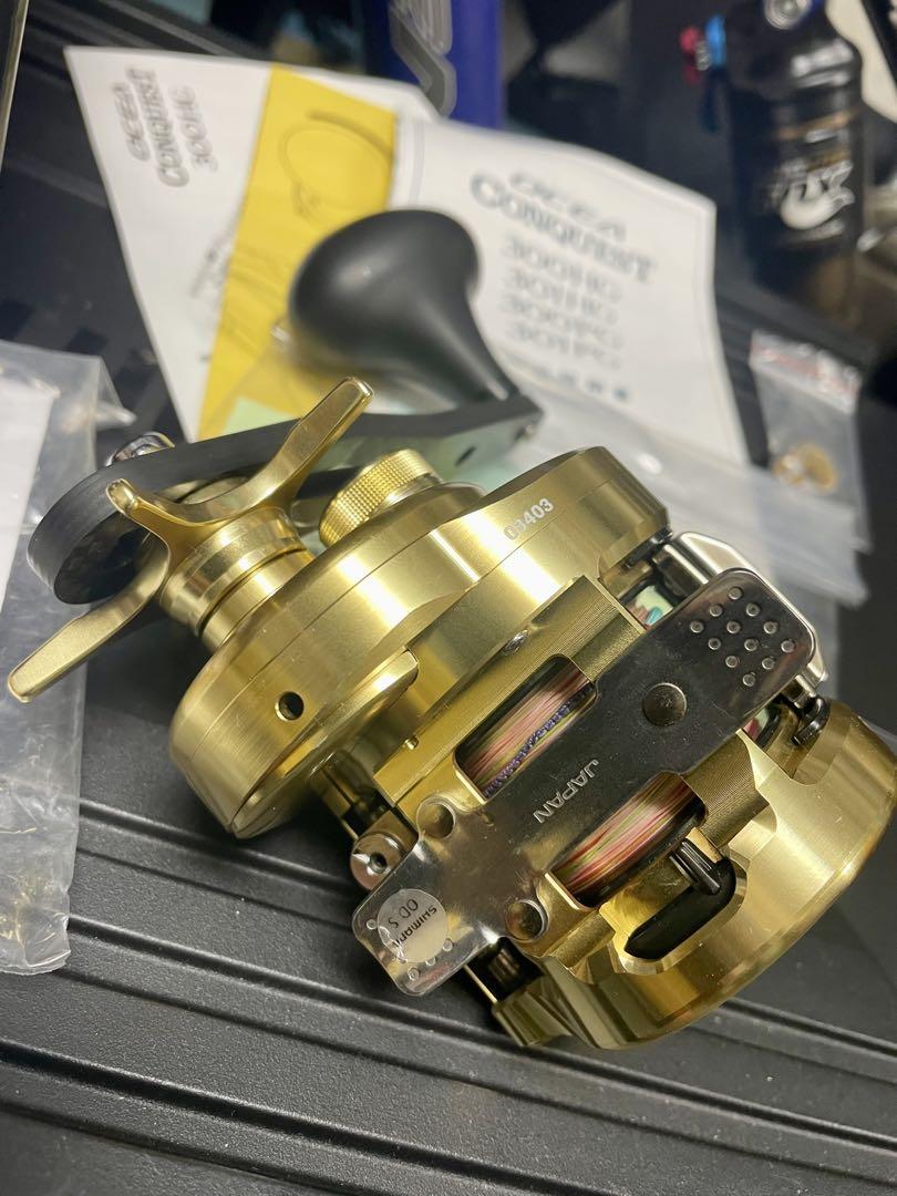 シマノ　オシアコンクエスト　301HG 左巻き　SHIMANO