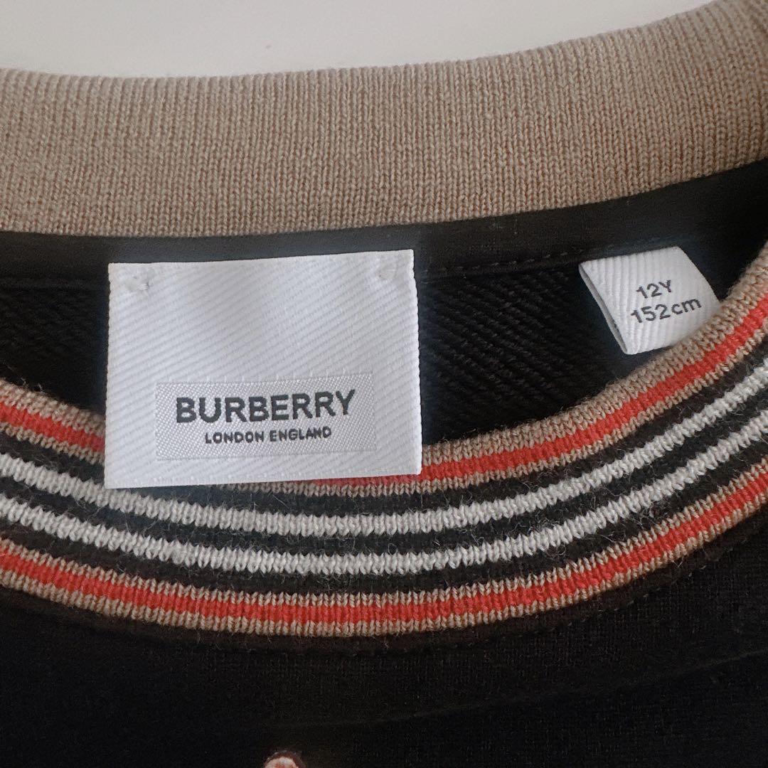 希少美品✨️現行BURBERRY ケーキ柄スウェット トレーナー 12Y レア