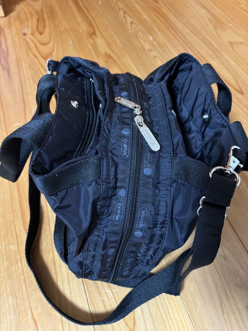 極美品！レスポートサック　2wayショルダーバッグ ブラック 収納豊富