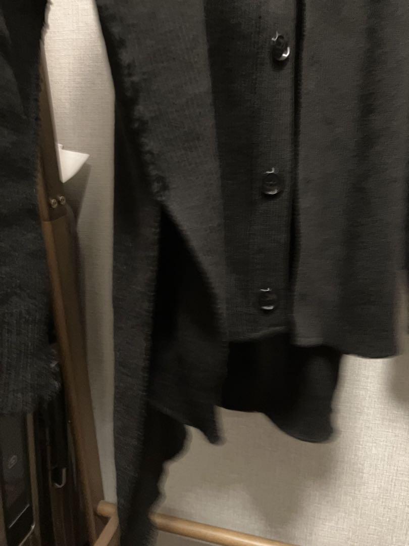 CDG ブラック カーディガン