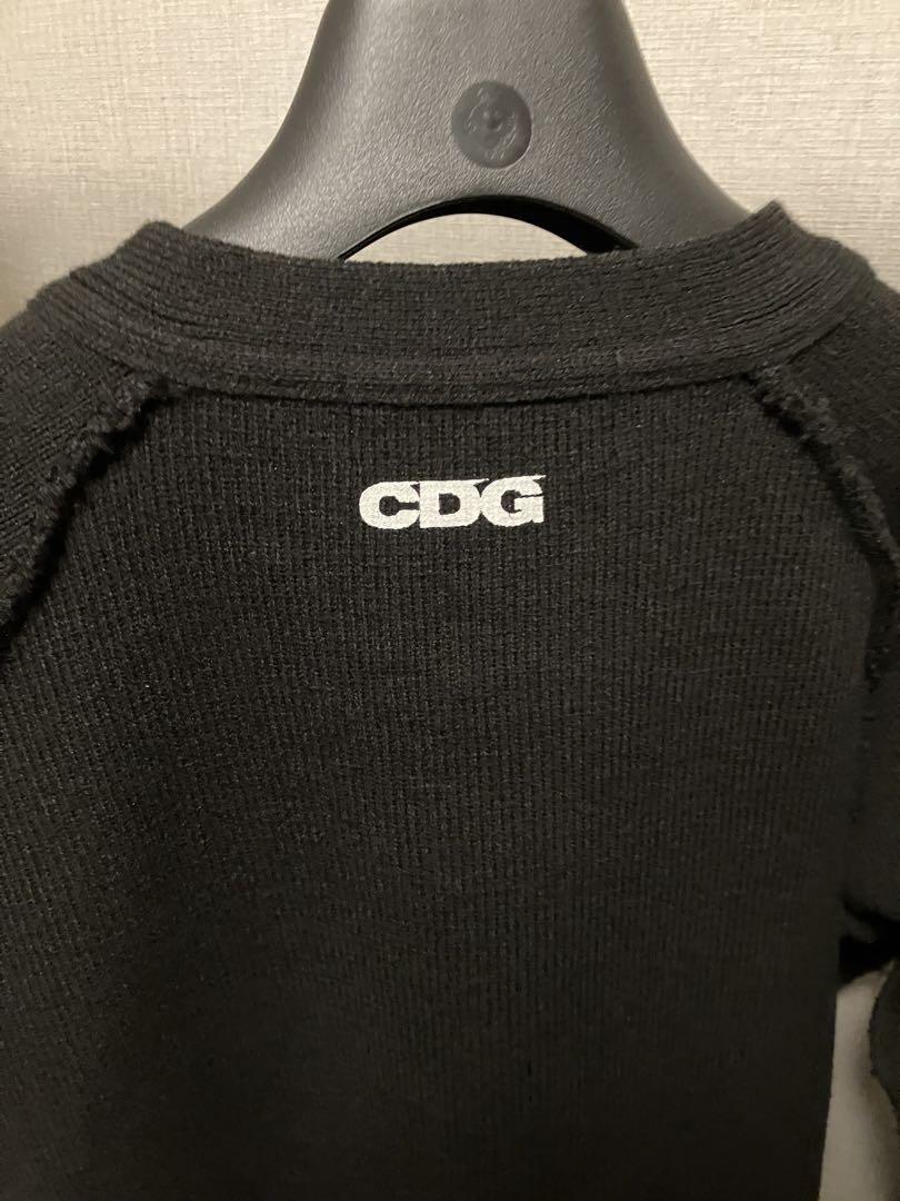 CDG ブラック カーディガン