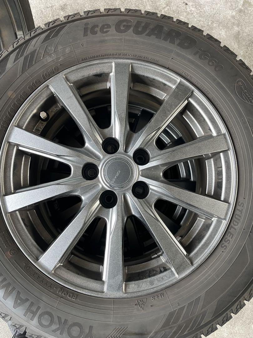 2020年製スタッドレス ヨコハマ IG60195/65R15PCD100/5H