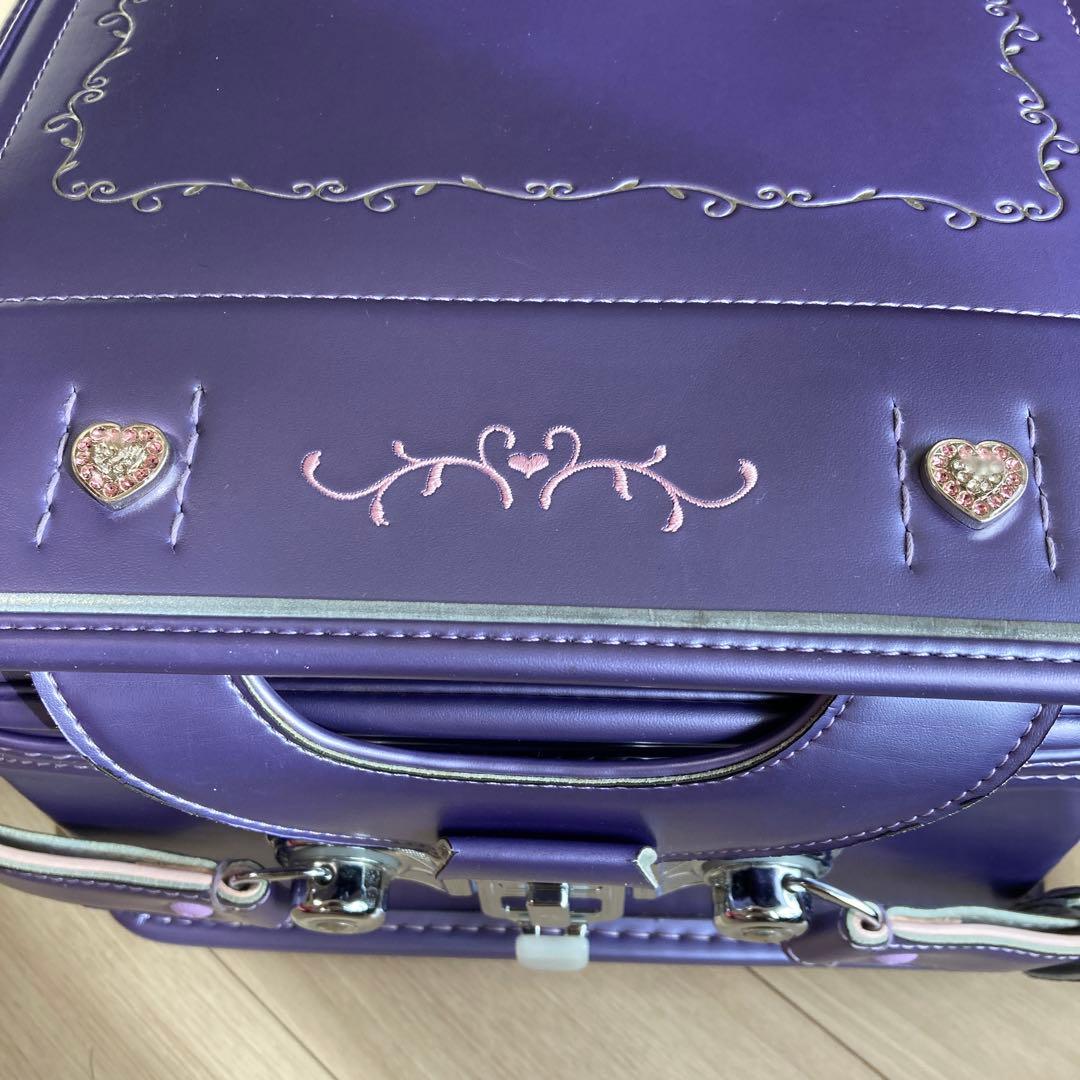 ランドセル　セイバン　高島屋限定　プリンセスモデル　パープル　女の子