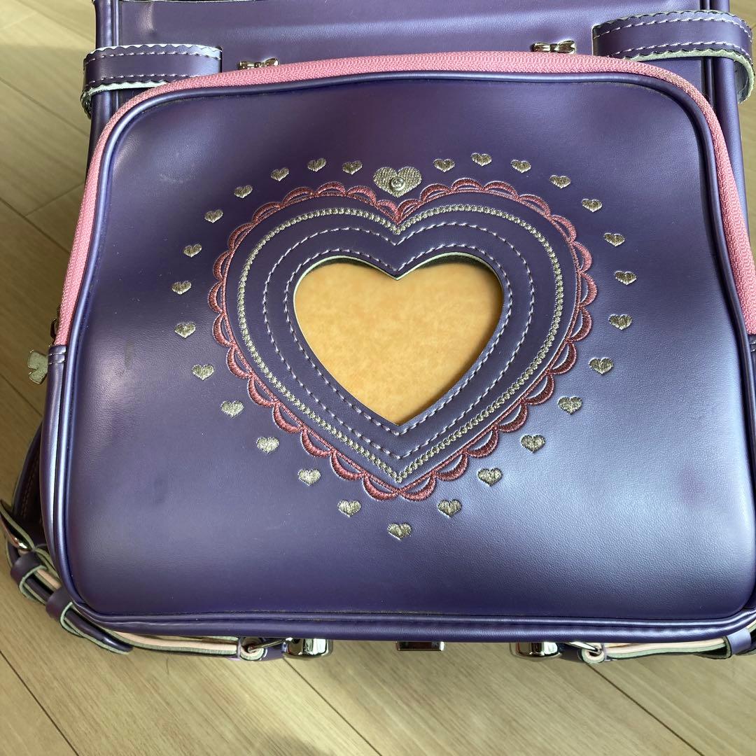 ランドセル　セイバン　高島屋限定　プリンセスモデル　パープル　女の子