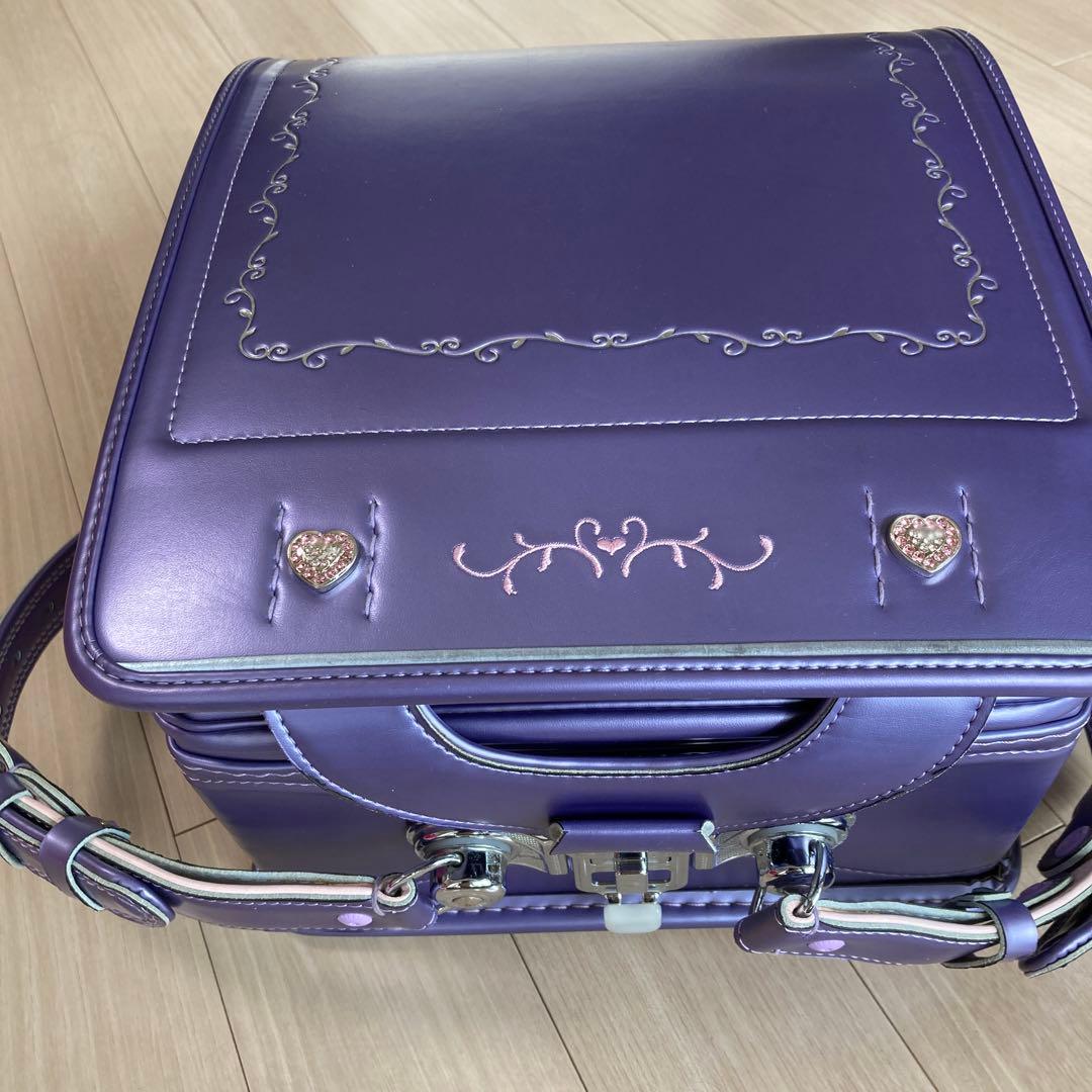 ランドセル　セイバン　高島屋限定　プリンセスモデル　パープル　女の子