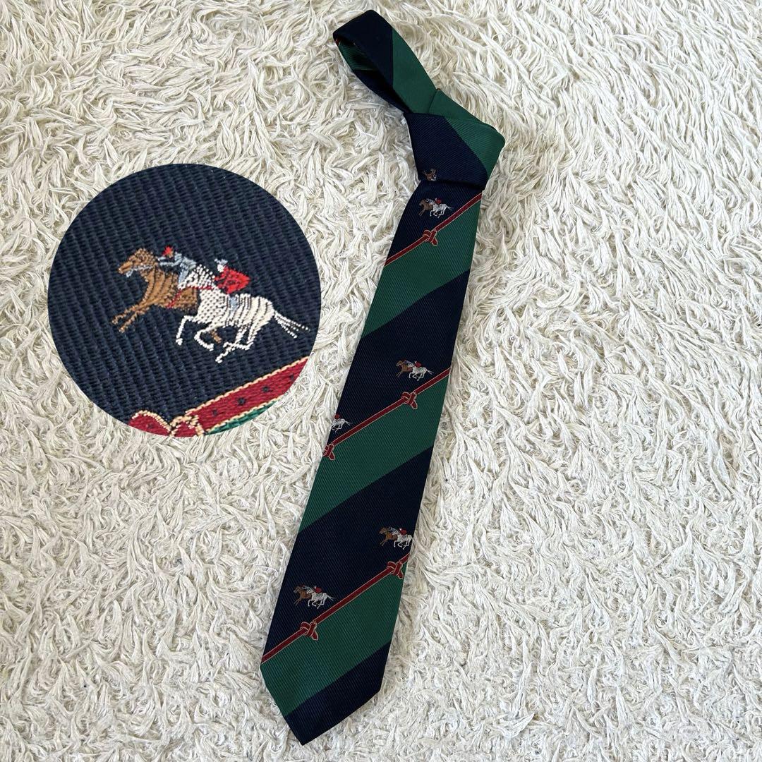 ポロバイラルフローレン ネクタイ ワンポイント ポニー 無地 高級シルク 光沢 Polo ポニー シルク タイ （ネクタイ）｜POLO RALPH LAUREN