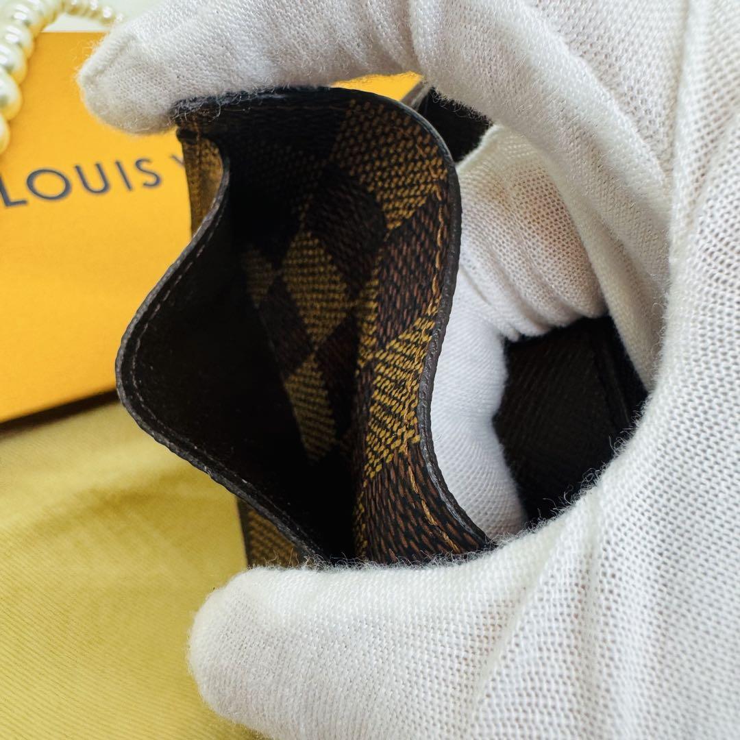 LOUIS VUITTON ルイヴィトン ダミエ ポルトモネ クレディ