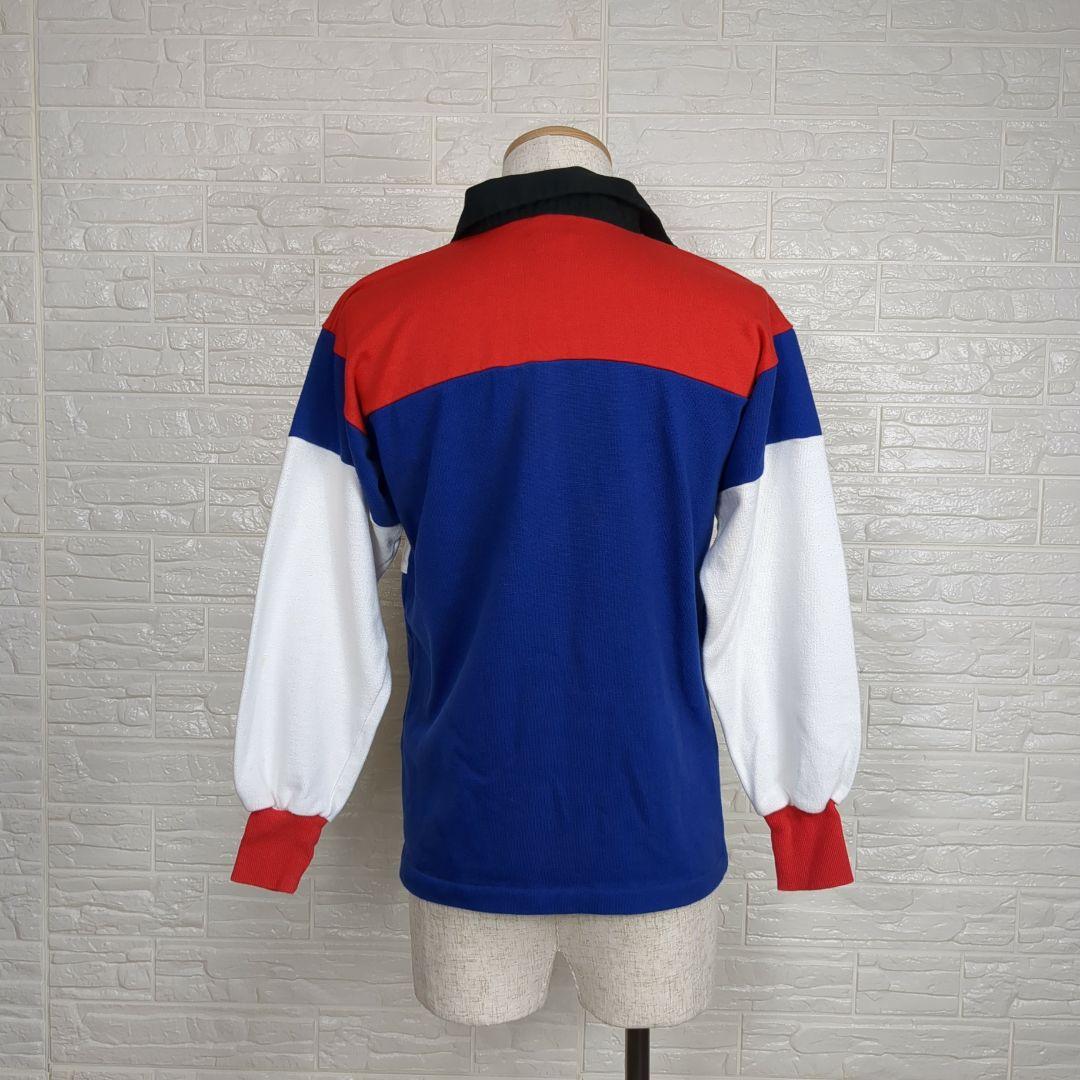 70s〜80s ヴィンテージ umbro アンブロ ラガーシャツ 日本製 UMBRO アンブロ 70s～80s ヴィンテージ ラガーシャツ M 長袖