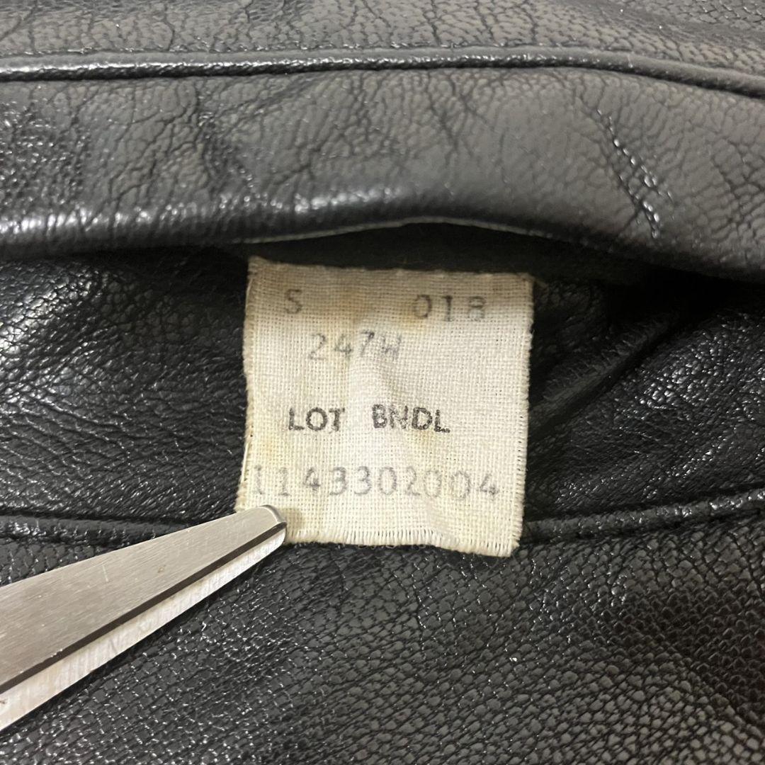 90s schott ショット シングル レザージャケット ライダース　メンズ