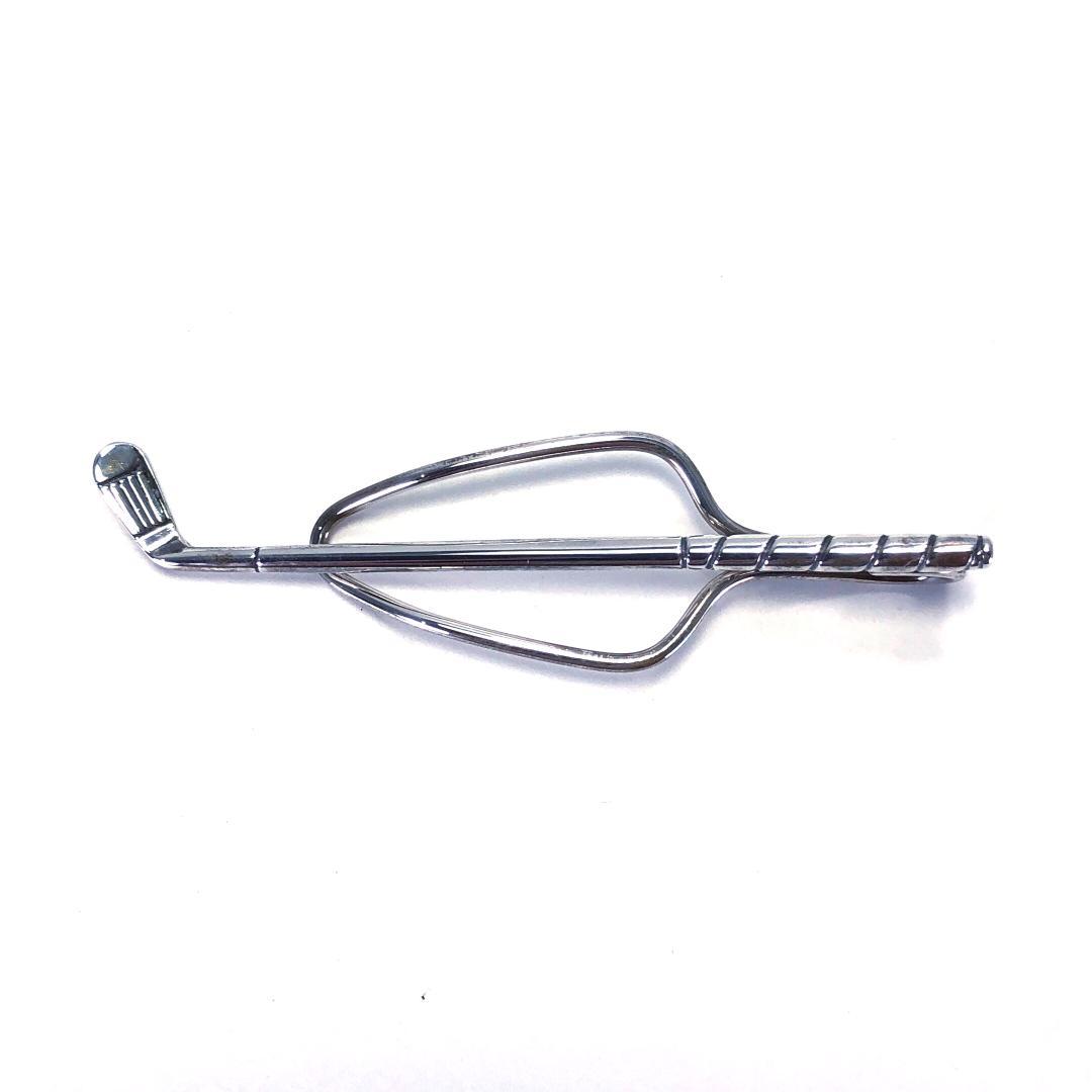 【美品・箱・保管袋付き】ティファニー／ゴルフクラブ ネクタイピン SV925