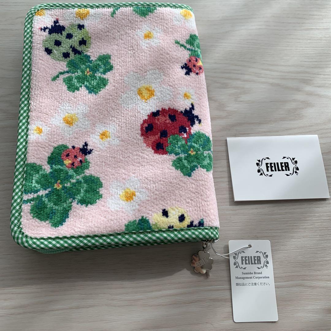 FEILER 母子手帳ケース ピンク 花柄