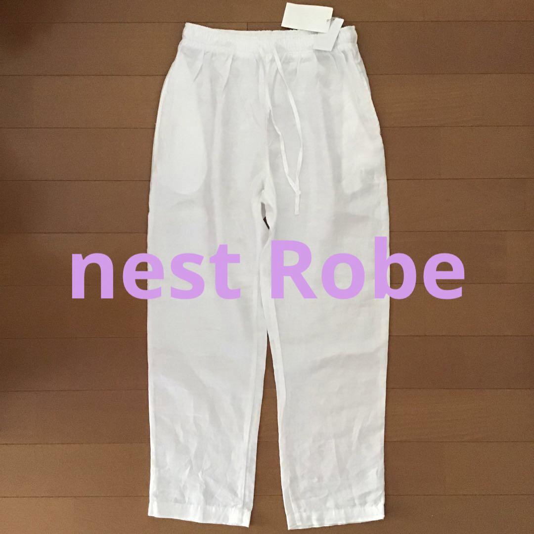 nest Robe リネンペチパンツ　リネン