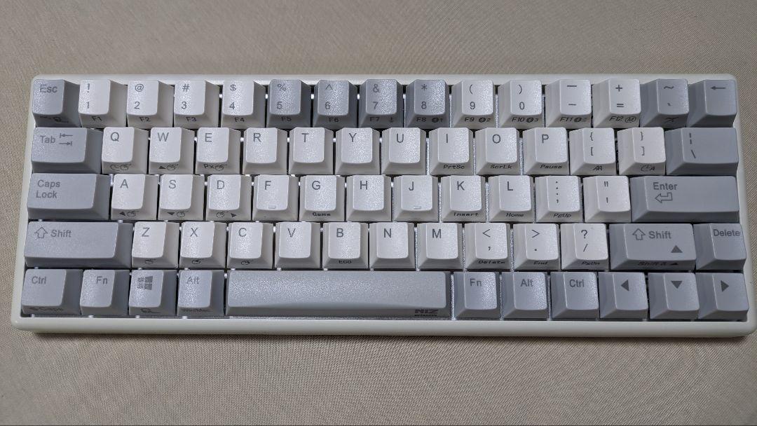 NiZ Atom66 静電容量無接点方式 キーボード PC周辺機器 NiZ Atom66 静電容量無接点方式 キーボード PC周辺機器