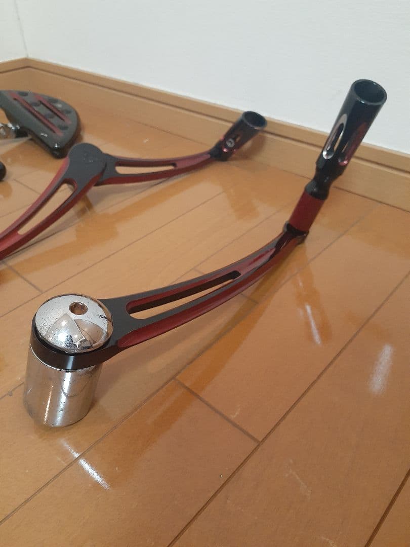 ハーレーダビッドソン　ツーリングモデル　ディープカット　フットボード他　セット