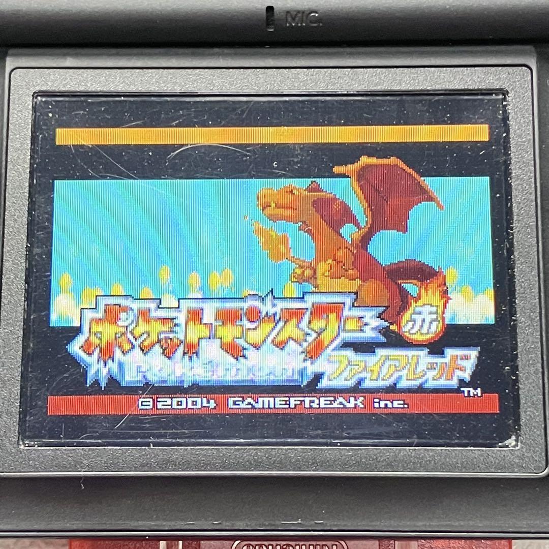 hg【動作確認済】ゲームボーイアドバンス ポケットモンスター赤