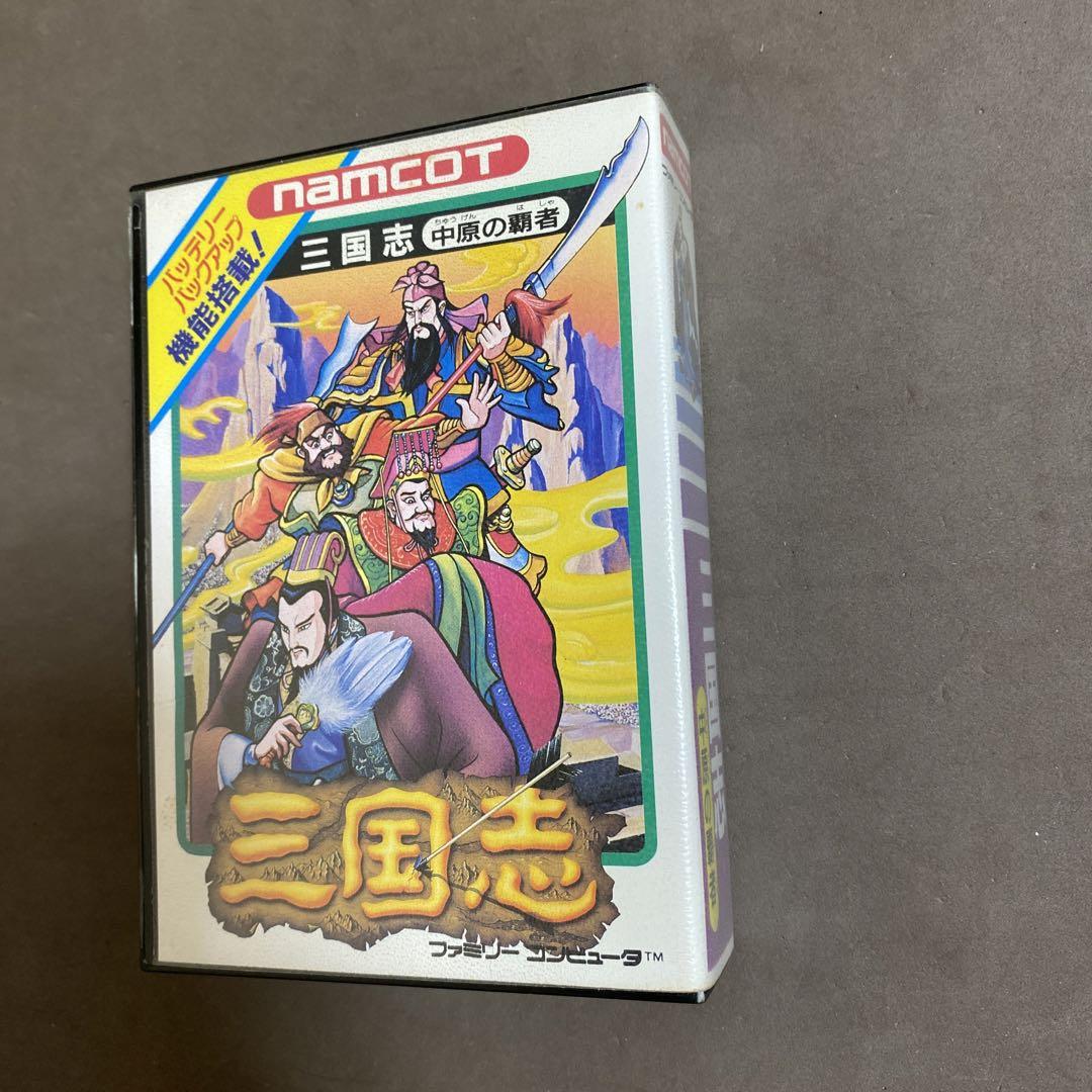 【クリアケース・戦略書付き】 三国志　中原の覇者　(namcot) クリアケース・戦略書付き】 三国志 中原の覇者 (namcot)