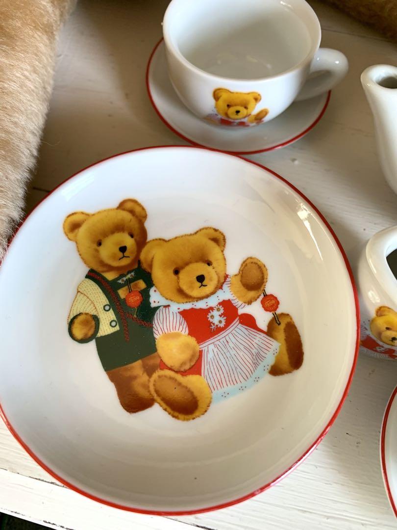 ドイツ ヴィンテージ ハーマン テディベア ティーセット ミニチュア ドイツ ヴィンテージ ハーマン テディベア ティーセット ミニチュア