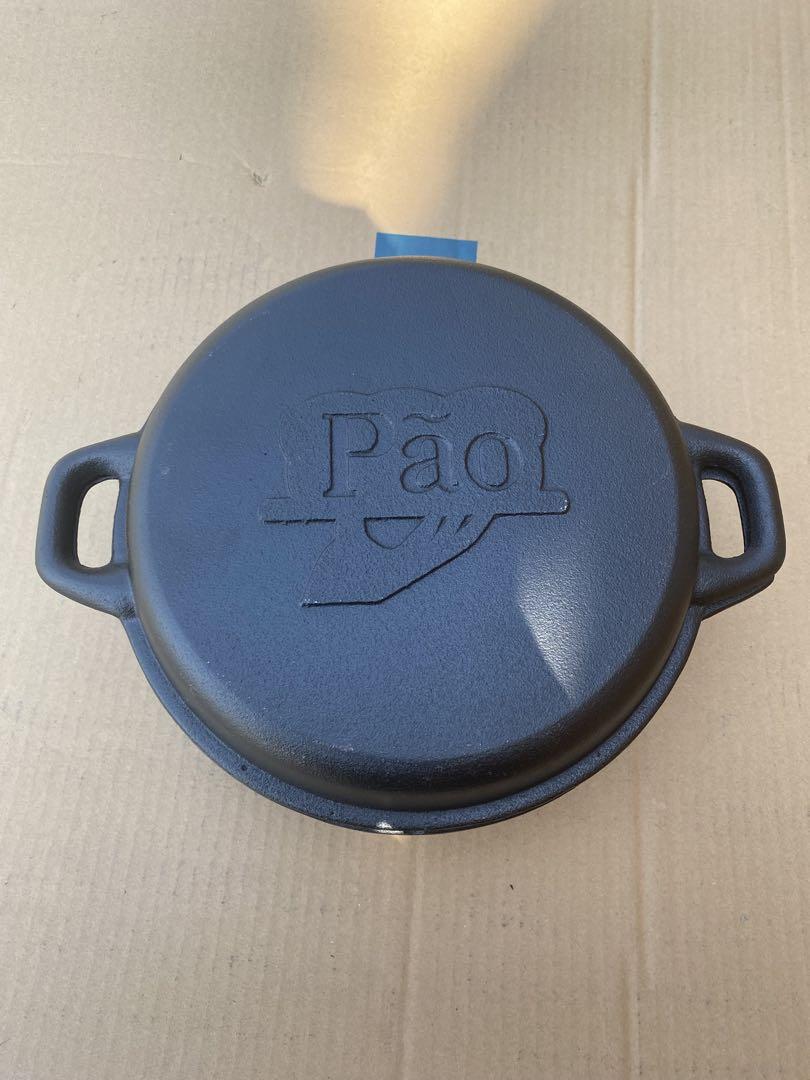 ママ手作りのパン焼き器　懐かしパン　浅型　南部鉄器