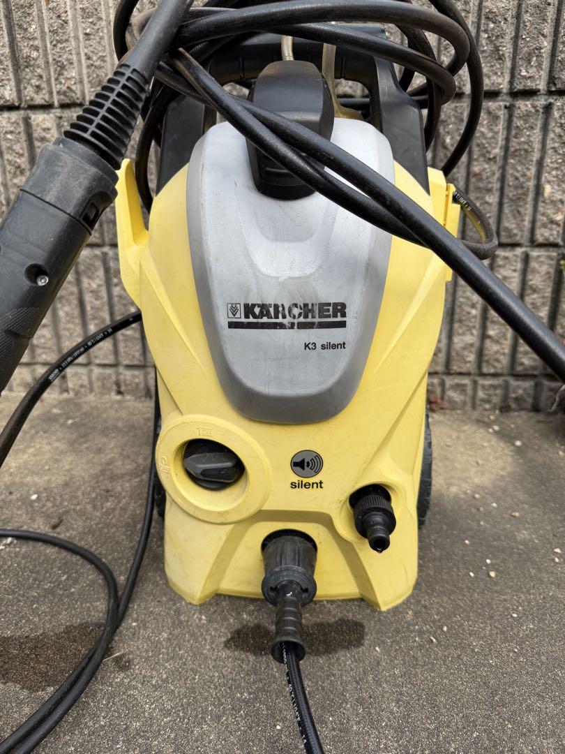 ジャンク品現状 ケルヒャー 高圧洗浄機 K3 サイレント 60HZ 動作