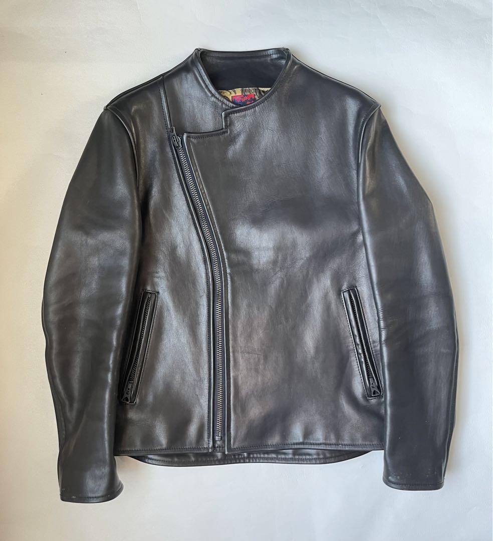 BRU NA BOINNE ブルーナボイン アランジャケット レザー 百虎 BRU NA BOINNE ブルーナボイン アランジャケット レザー 百虎