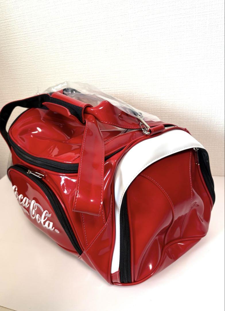 Coca-Cola コカコーラ エナメル ゴルフ ボストンバッグ