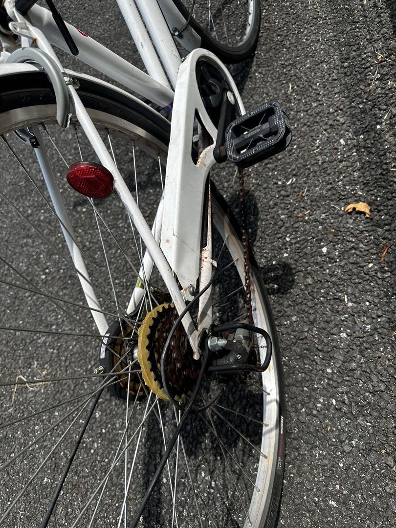 【もが 】trois 自転車　27インチ　6段変速付き
