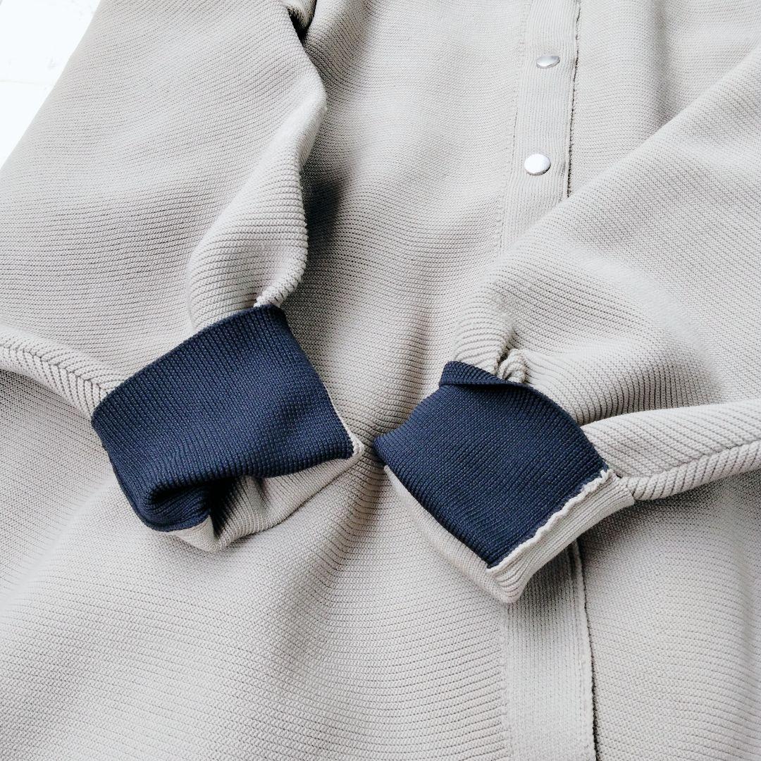 新品タグ付き♪ エイミーロウ 2way コクーンラインニットプルオーバーカーデ