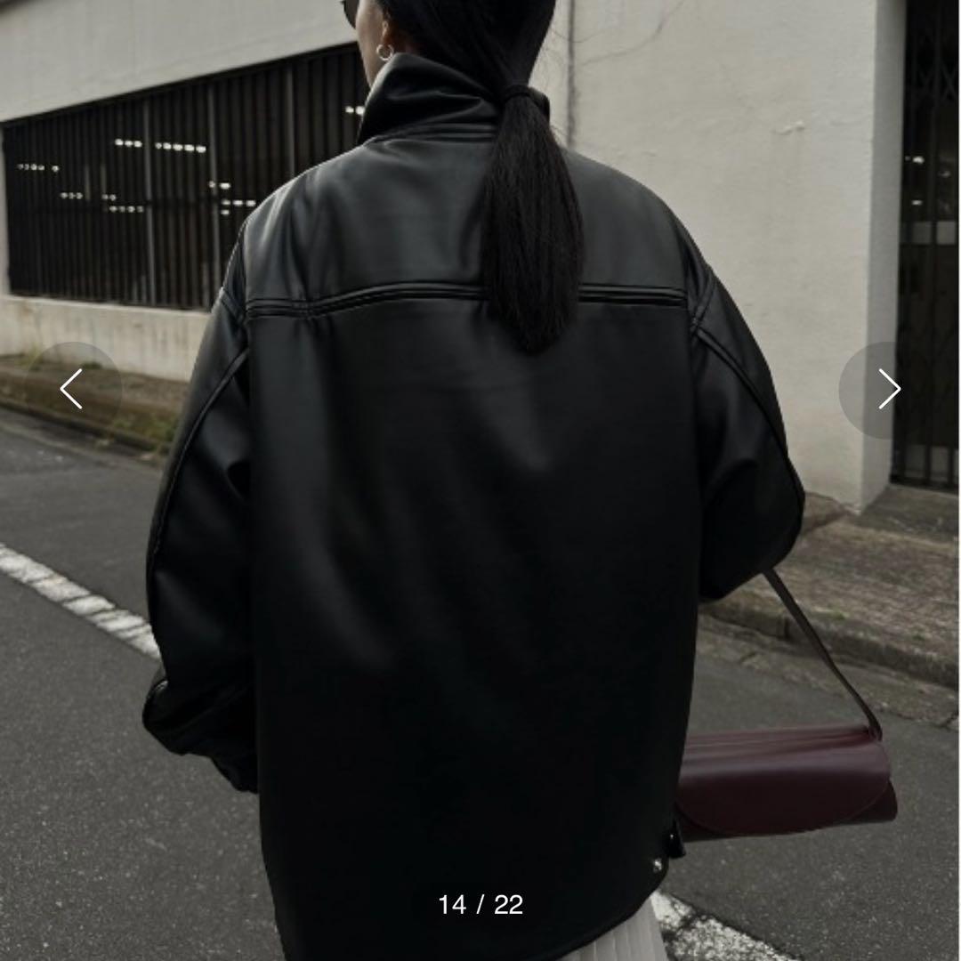 amerivintage フェイクレザージャケット