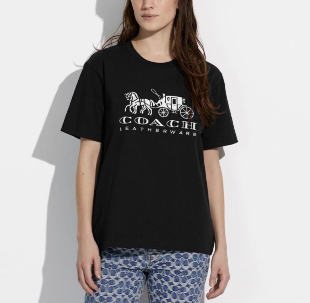【COACH】エバーグリーン ホース アンド キャリッジ Tシャツ