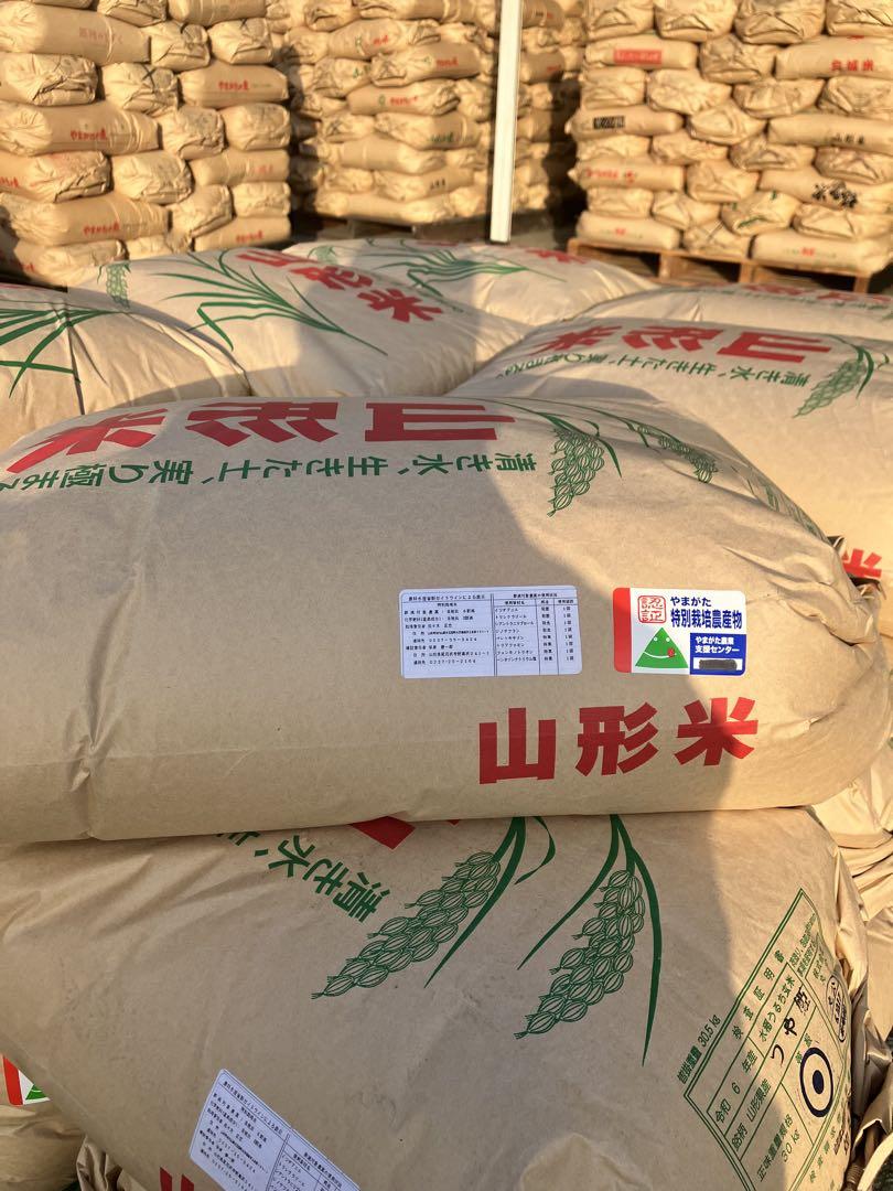 令和6年 山形県産【つや姫】1等特A 特別栽培米 玄米30kg