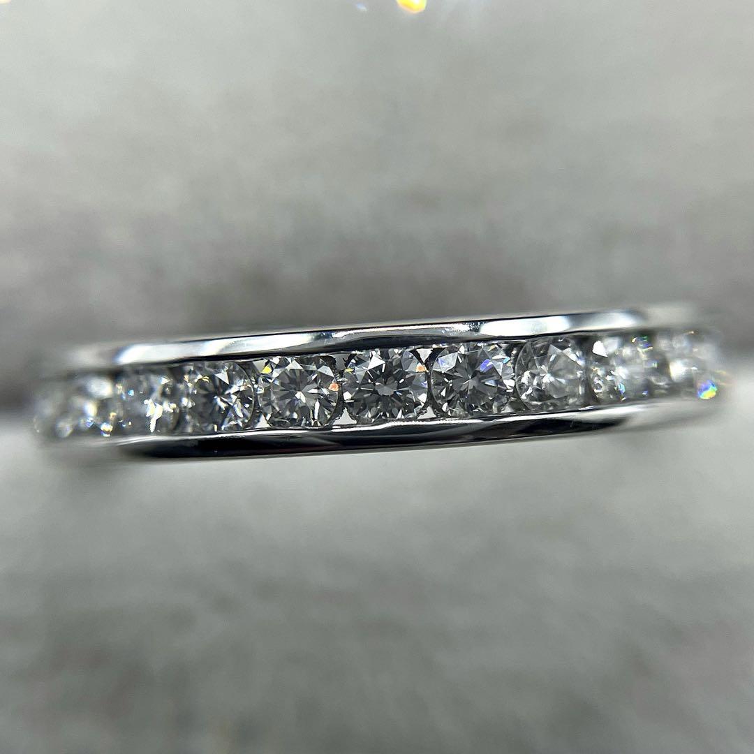 最終交渉可JE14★高級 ダイヤモンド0.71ct pt950 エタニティリング