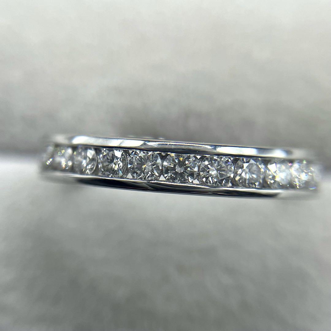 最終交渉可JE14★高級 ダイヤモンド0.71ct pt950 エタニティリング