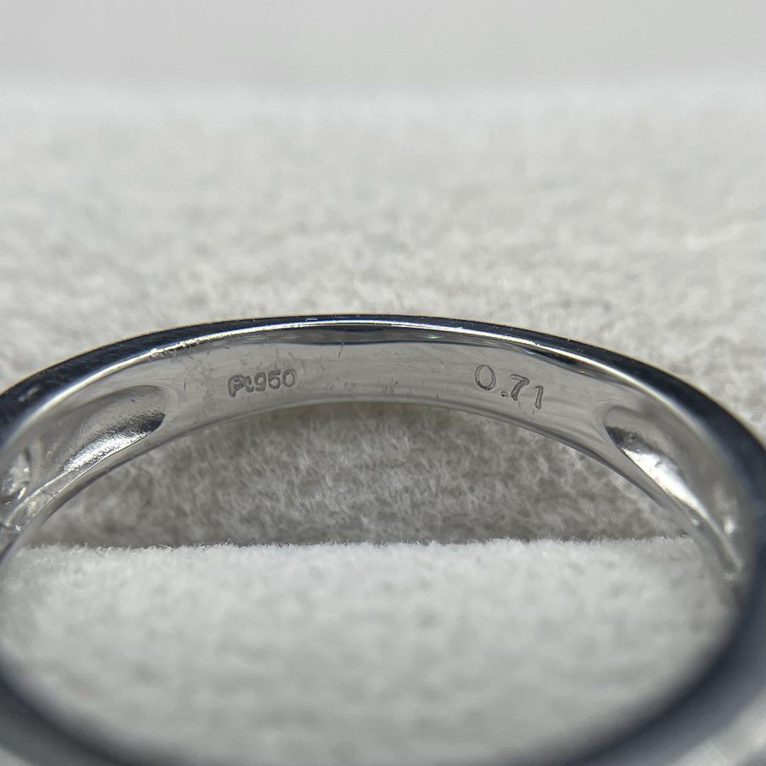 最終交渉可JE14★高級 ダイヤモンド0.71ct pt950 エタニティリング