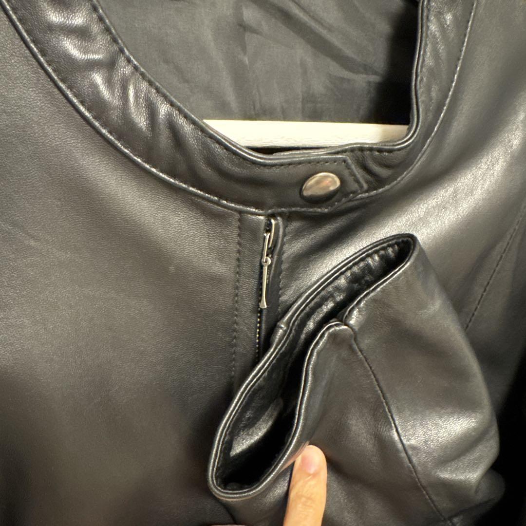 黒 レザージャケット Lサイズ