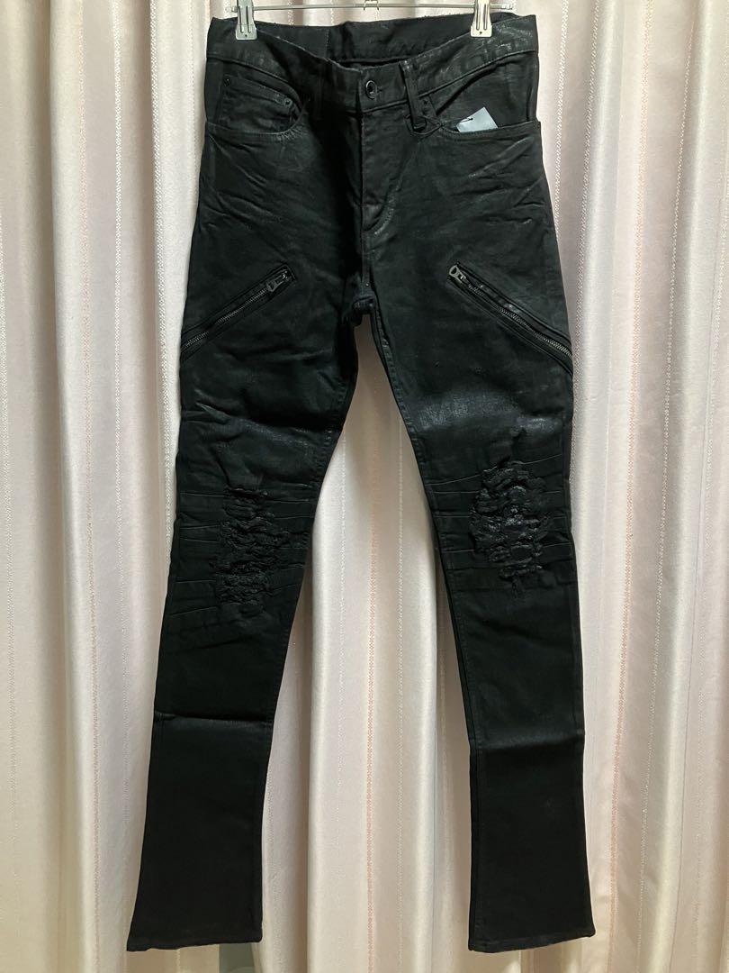 パンツ LGB S/WOLF Waxed Distressed Denim Pants LGB:WAXED PAINT S/WOLF JEANS – ANOMALIE
