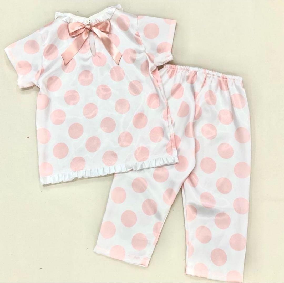 ミニーのパジャマパーティコスチューム　リーナベルコスチューム Disney リーナベル Sサイズ コスチューム リボン付き パジャマ