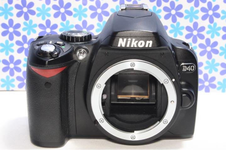 初心者おすすめ❤️Nikon D40 レンズセット❤️すぐ使える❤️極美品 ...