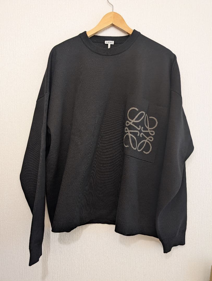 【国内発送関税込】Loewe アナグラムポケット セーター