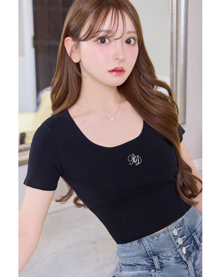 ロゴニットトップス 5,500円