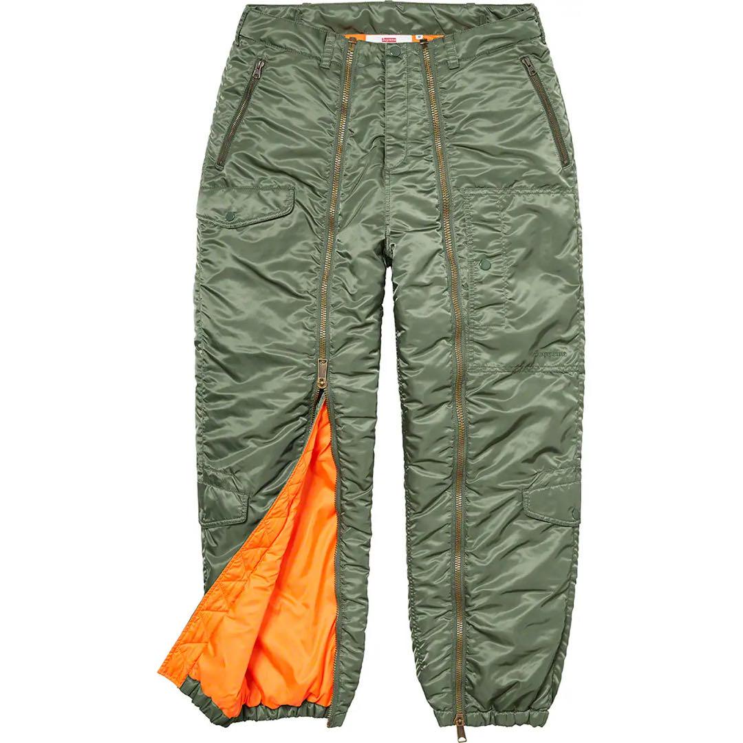 パンツ supreme nylon flight pant 22fw